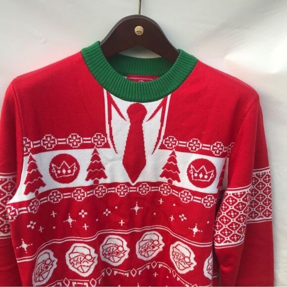 Revolt Sweaters Medium Ranboo Limited Edition Red Holiday Christmas Sweater - Picture 3 of 7